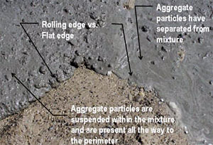 concrete sample