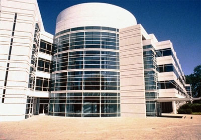 concrete office building